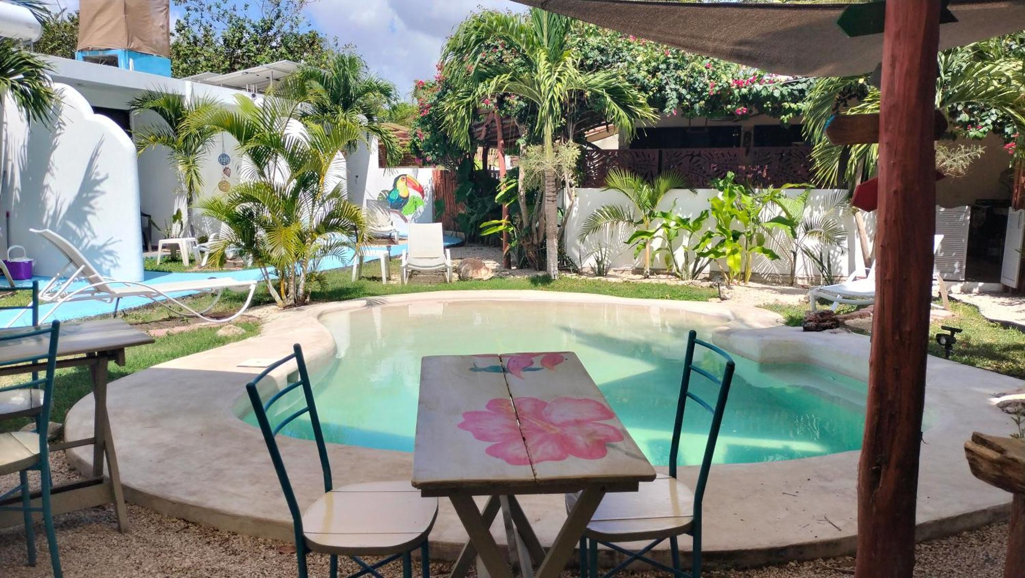 Teki-Sha Home&Suites Bacalar Kültér fotó